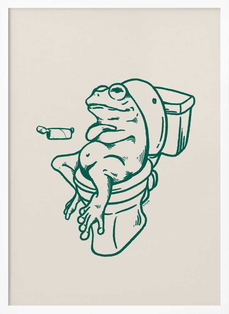 Frog's Bathroom Break