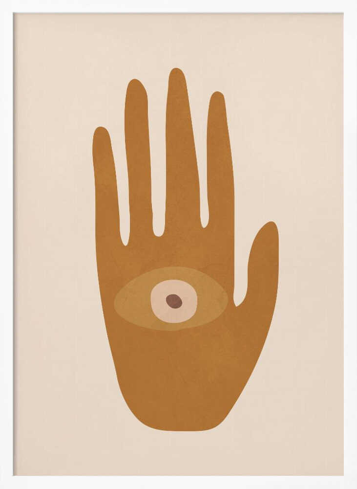Mystic Hand Eye City Art