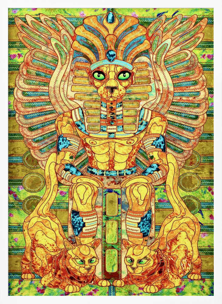 Vibrant Egyptian Deity Kostyantin Malginov