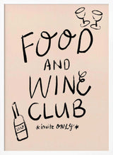 Food Wine Club Invite