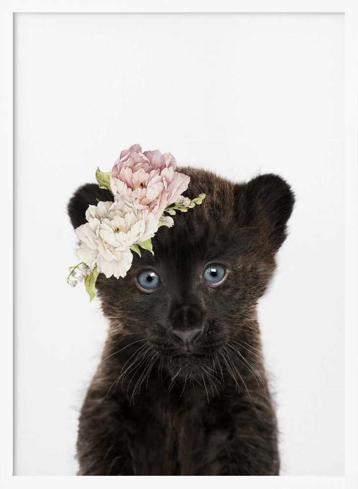 Black Panther Flower Crown