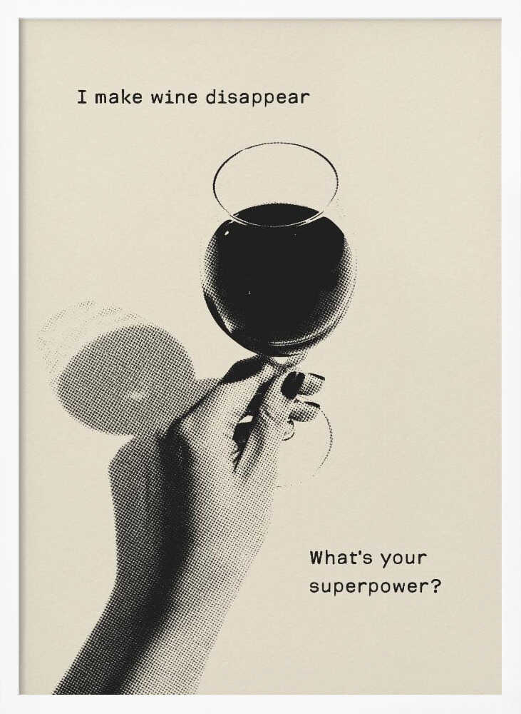 Retro Wine Drink