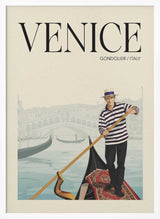 Venice Gondolier Scene Andreas Magnusson