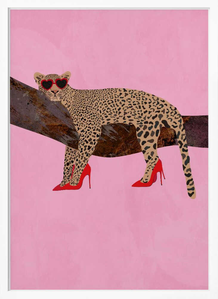 Chic Leopard In Heels