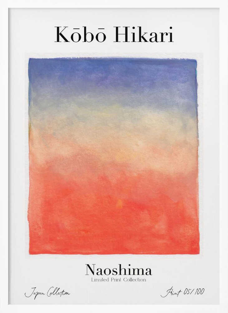 Kobohikarino46 Art Print UK — Abstract Vibrant Wall Art — Bedroom — Wall It All Prints