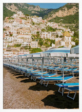 Positano Beach Umbrellas Bethany Young