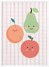 Cute Happy Fruits
