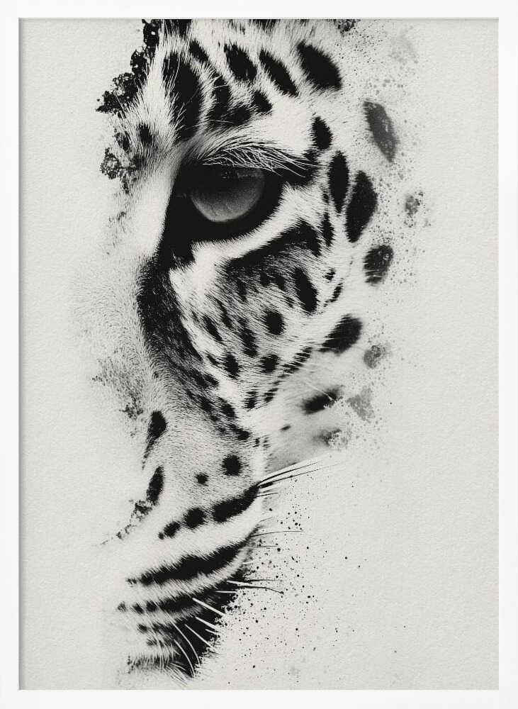Intense Leopard Gaze