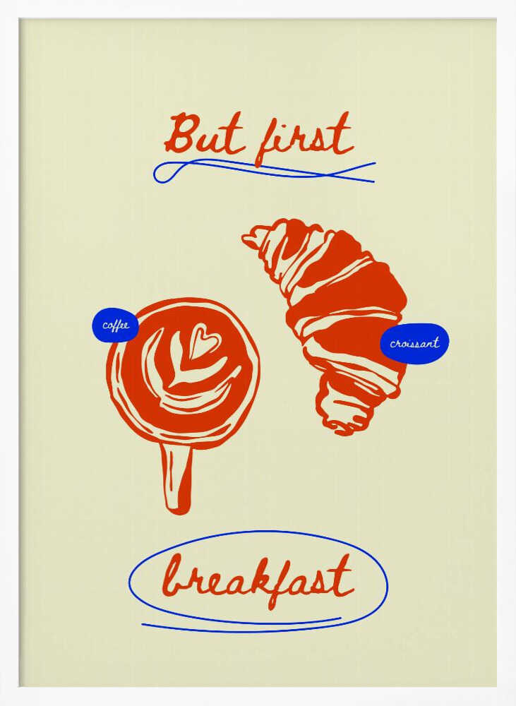 Summercollectionno40 Art Print UK — Abstract Warm Wall Art — Kitchen — Wall It All Prints
