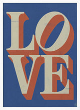 Retro Love Word