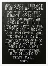 Spiritual Prayer Typography HUGO