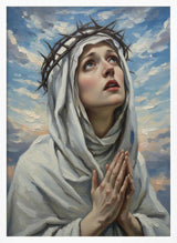 Praying Woman Crown Thorns HUGO