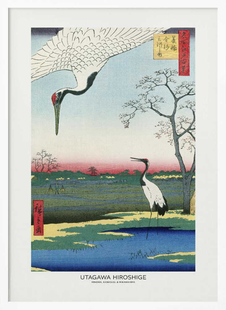 Minowa, Kanasugi, and Mikawashima