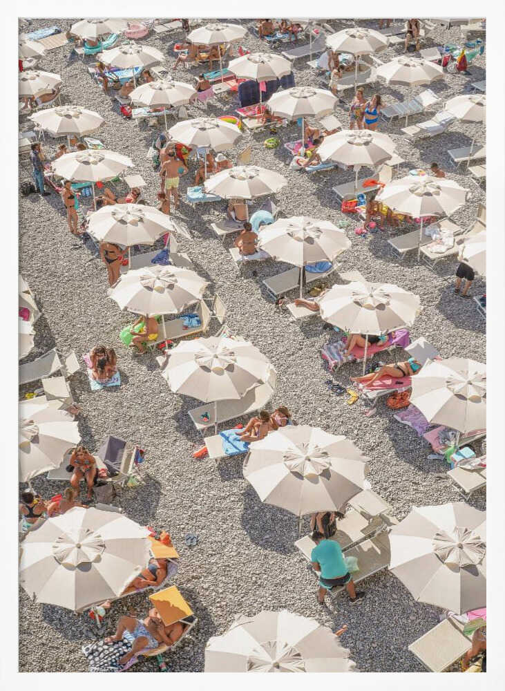 Crowded Summer Beach Day Henrike Schenk