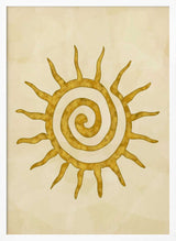 Golden Tribal Sun Sannel Larson