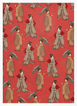 Elegant Geisha Pattern