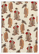 Elegant Kimono Hearts