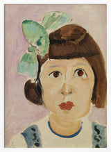 Henri Matisse's Head of a Young Girl (tête De Fillette) (1917) Henri Matisse