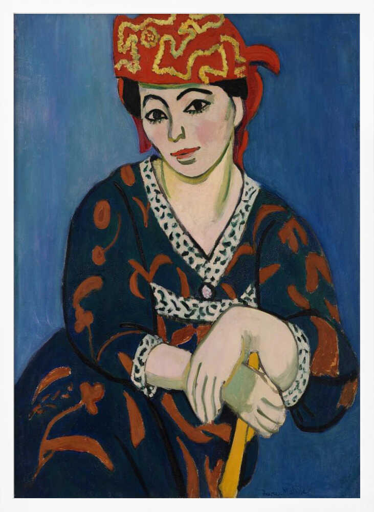 Henri Matisse's Red Madras Headdress (le Madras Rouge) (1907) Henri Matisse