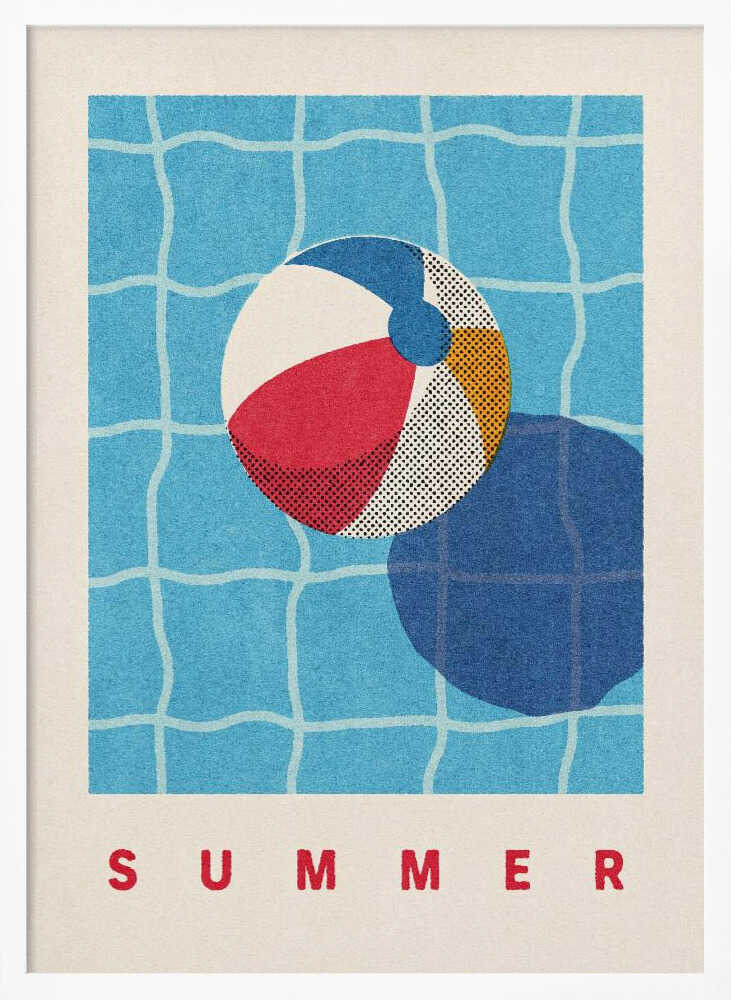 Floating Beach Ball Summer