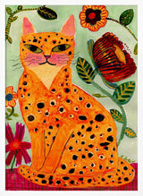Whimsical Spotted Cat