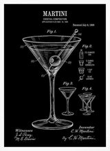 Classic Martini Patent Drawing