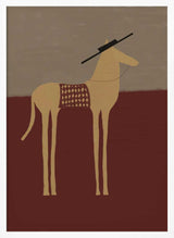 Desert Horse with Sombrero