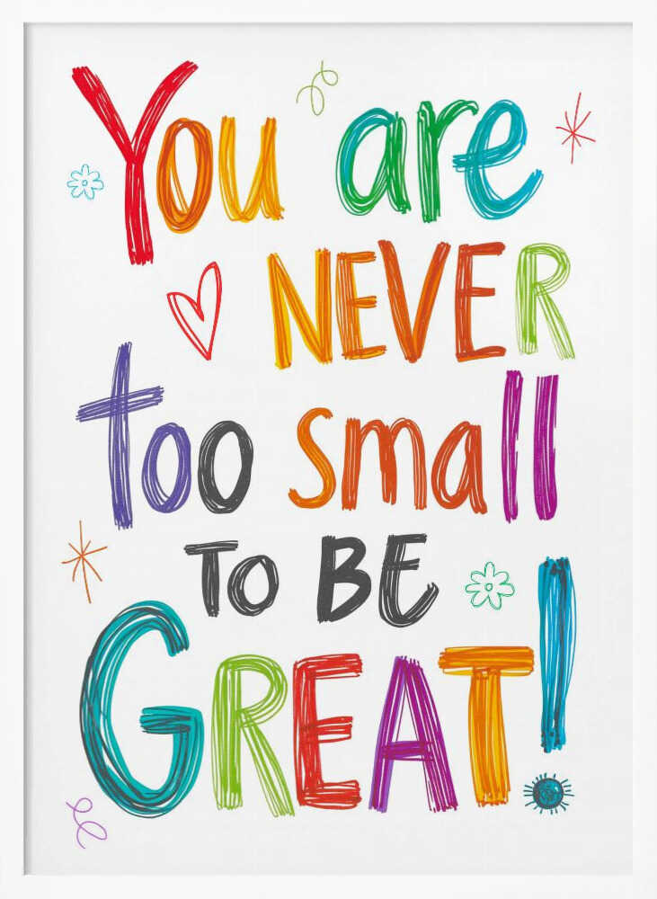 Colorful Greatness Message