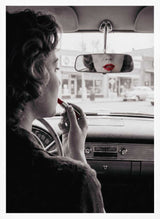 Vintage Lipstick Reflection