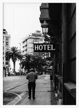 Man By City Hotel Aimee Giles