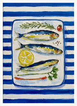 Fresh Sardines Blue Stripes