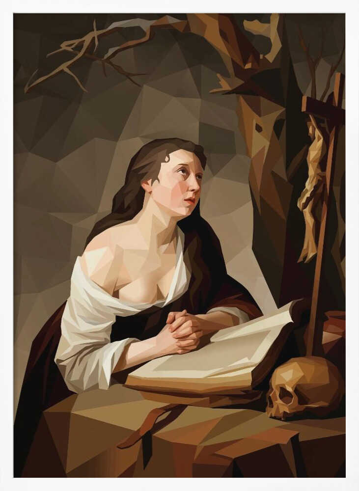 Woman in Contemplation Low Profile