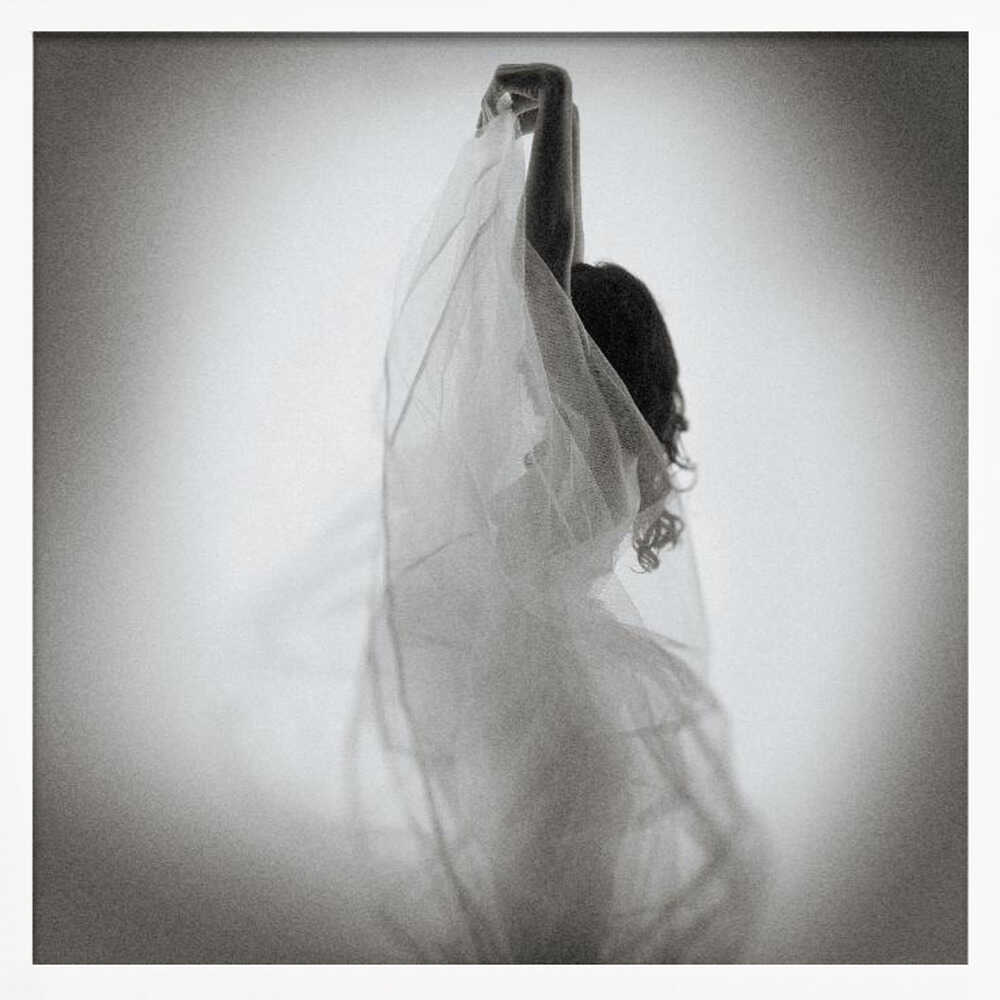 Graceful Fabric Dance Art Print UK — Abstract Calm Wall Art — Living Room — Wall It All Prints