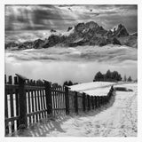 Winter Mountain Path