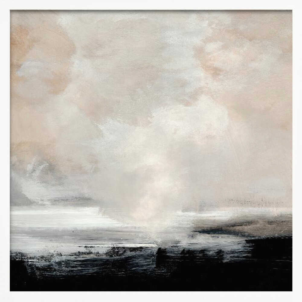 Clouds Art Print UK — Abstract Minimal Wall Art — Office — Wall It All Prints