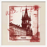 Prague Historic Tower Stamp