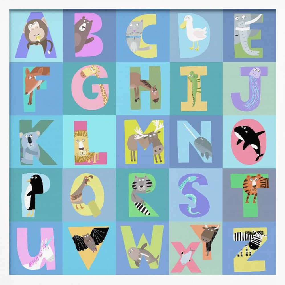 Whimsical Animal Alphabet
