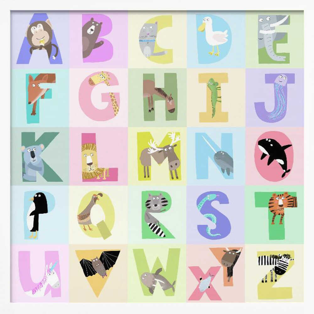 Colorful Animal ABCs