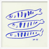 Three Blue Fish