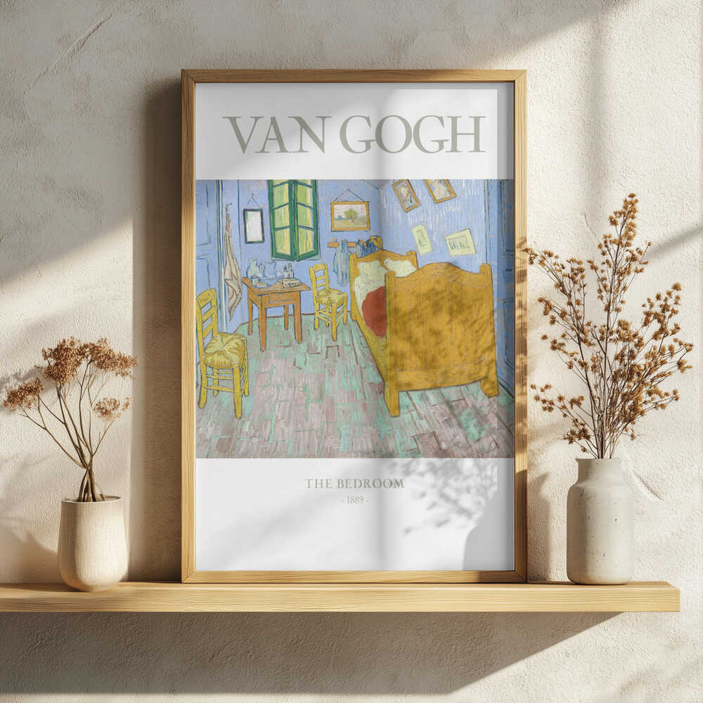 The Bedroom Art Print UK — Impressionist Vibrant Wall Art — Bedroom — Wall It All Prints