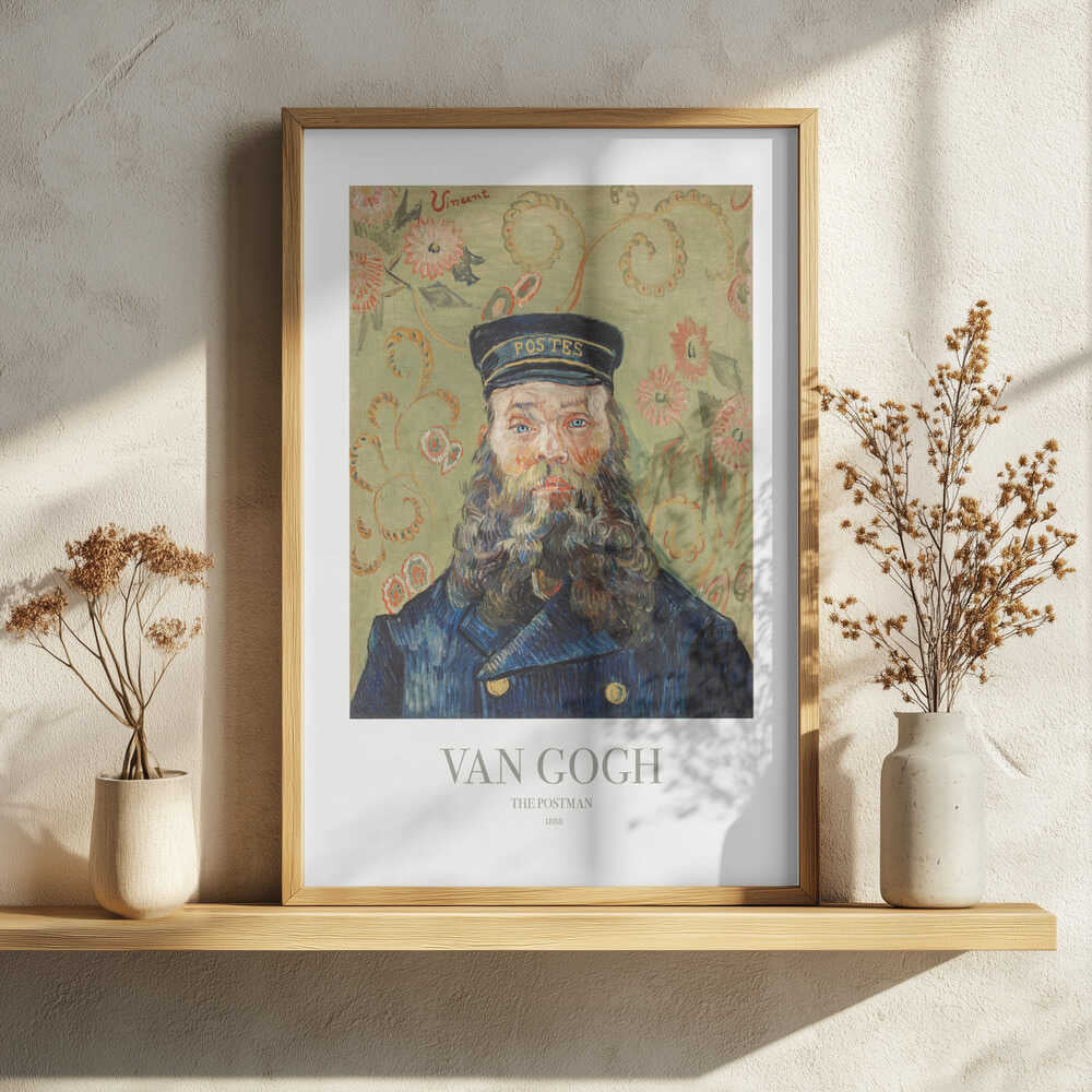 The Postman Art Print UK — Portrait Fresh Wall Art — Living Room — Wall It All Prints
