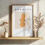 Minimalist Orange Stack Art Print UK — Abstract Vibrant Wall Art — Kitchen — Wall It All Prints