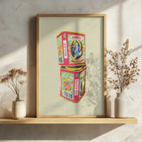 Spanish Paprika Cans Art Print UK — Vintage Vibrant Wall Art — Kitchen — Wall It All Prints