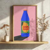 Lemo Nade Art Print UK — Food Vibrant Wall Art — Kitchen — Wall It All Prints