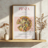 Made In Italy Pizza Art Print UK — Vintage Fresh Wall Art — Kitchen — Wall It All Prints