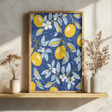 Blue Lemon Pattern