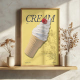 Cherry Ice Cream Cone