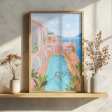 Summer Zen Art Print UK — Japanese Calm Wall Art — Bedroom — Wall It All Prints
