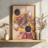 Sweet Treats And Coffee Art Print UK — Food Vibrant Wall Art — Kitchen — Wall It All Prints