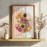 Sweet Morning Pastries Art Print UK — Food Vibrant Wall Art — Kitchen — Wall It All Prints